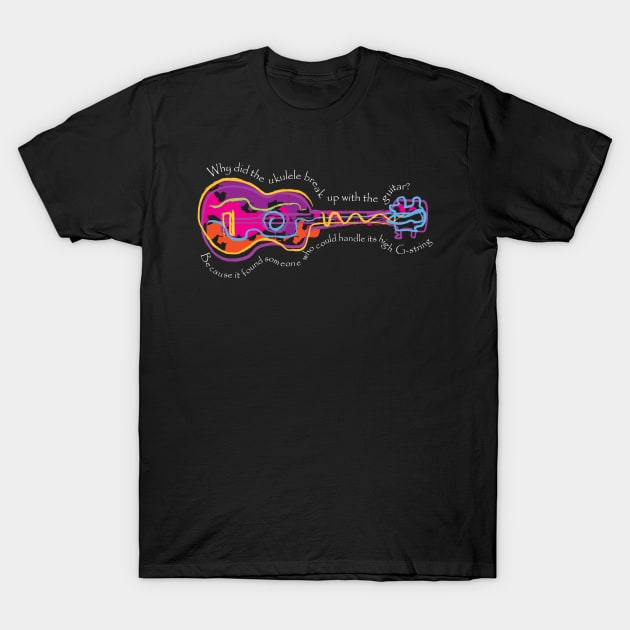 Ukulele Funny Quote T-Shirt by jazzworldquest